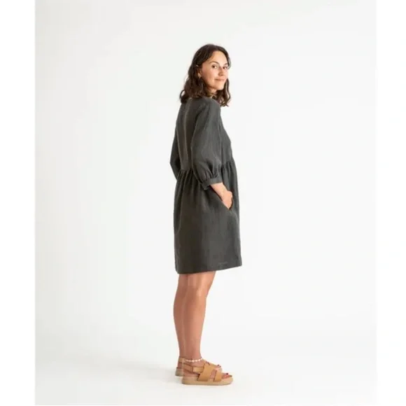 Linen day dress from Matona, M - Picture 3 of 12